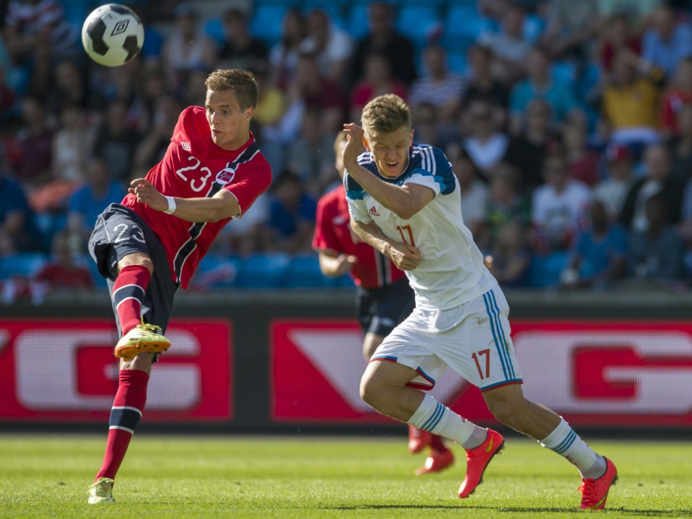 Anders Konradsen (l.) verpasst das Spiel gegen die DFB-Elf