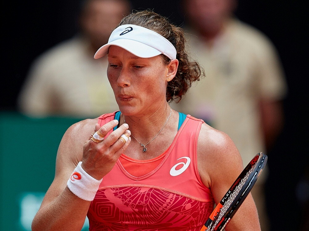 Samantha Stosur gewinnt das WTA-Turnier in Straßburg Samantha Stosur gewinnt das WTA-Turnier in Straßburg