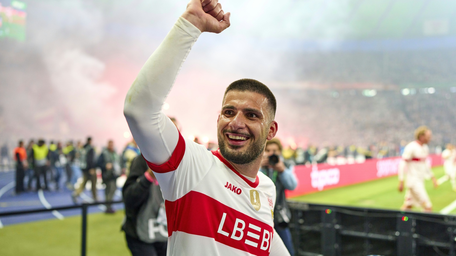 Gab beim Partymarathon den Takt vor: Deniz Undav Gab beim Partymarathon den Takt vor: Deniz Undav
