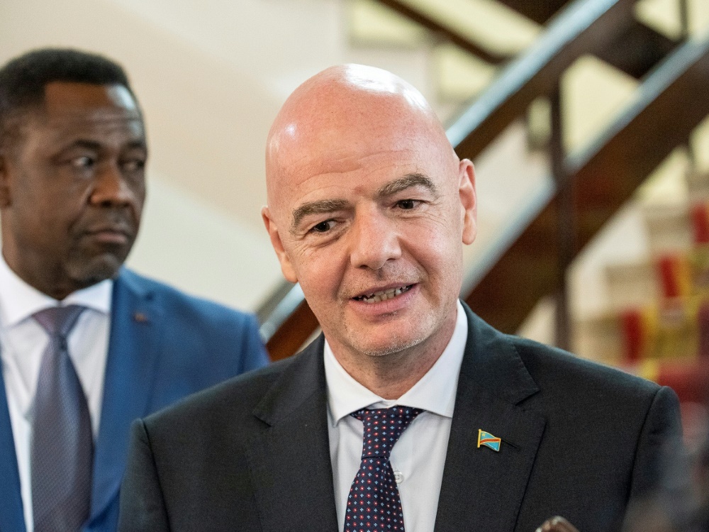 Gianni Infantino lobt die Entwicklung in Katar