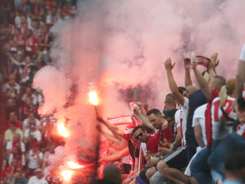 Der 1. FC Köln bekam eine Geldstrafe von 36.000 Euro