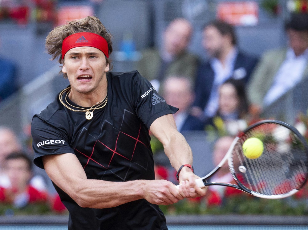 Alexander Zverev steht im Achtelfinale von Rom Alexander Zverev steht im Achtelfinale von Rom