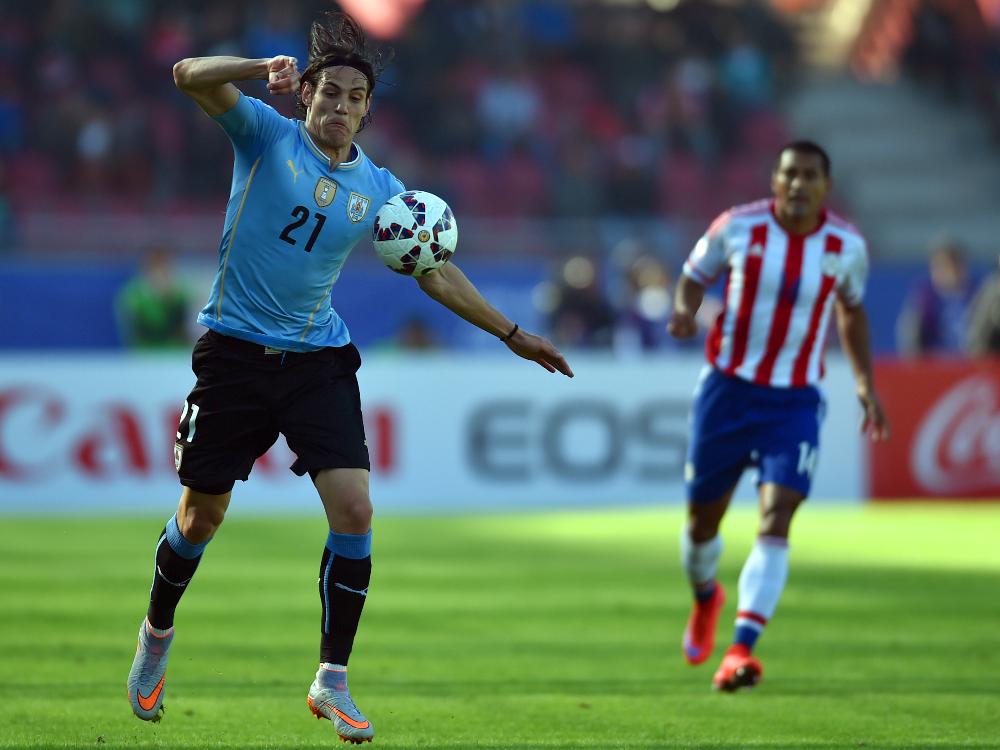 Cavani könnte Uruguay im Viertelfinale fehlen