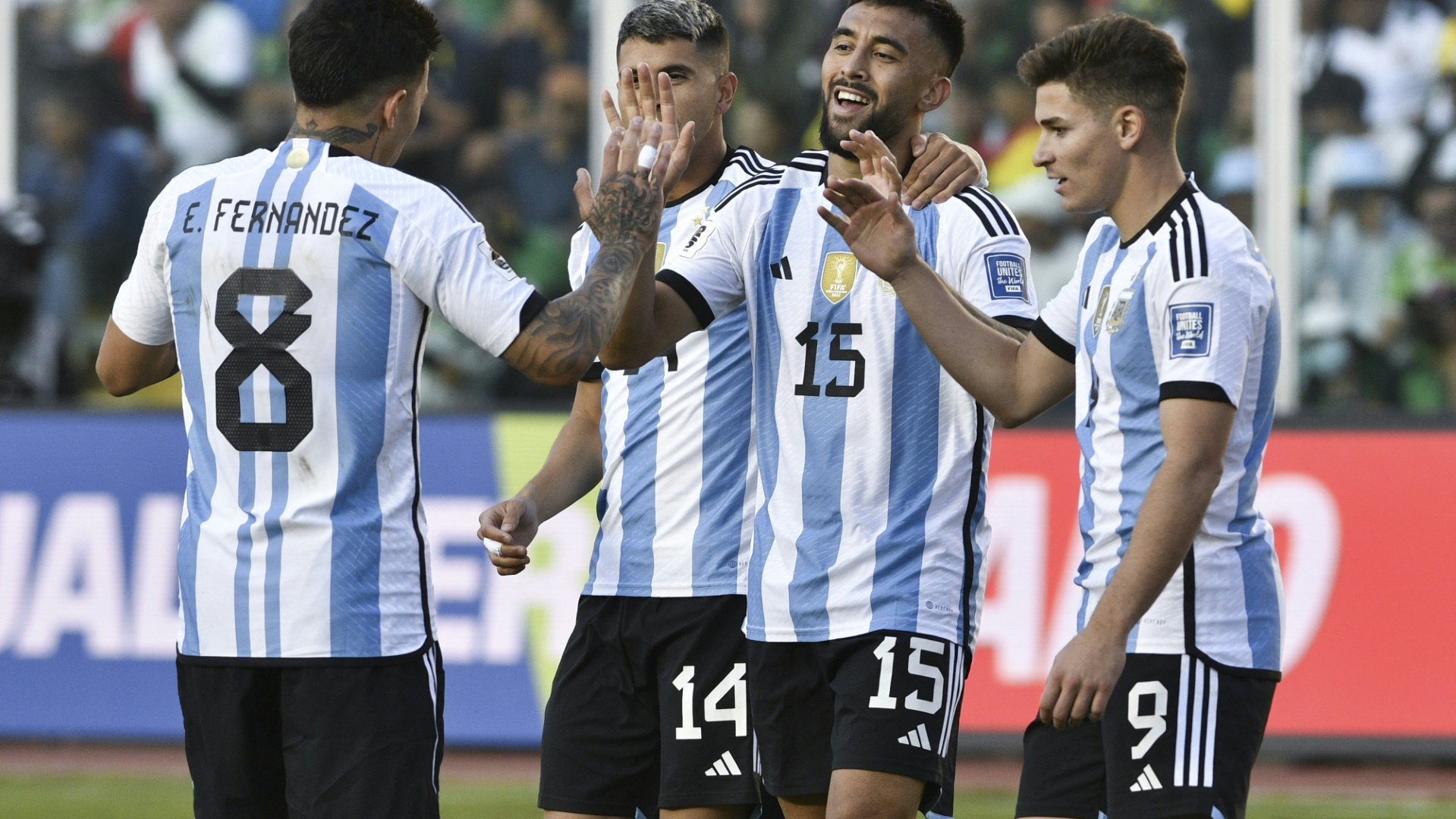 Fußball-Weltmeister Argentinien gewann ohne Superstar Lionel Messi in Bolivien