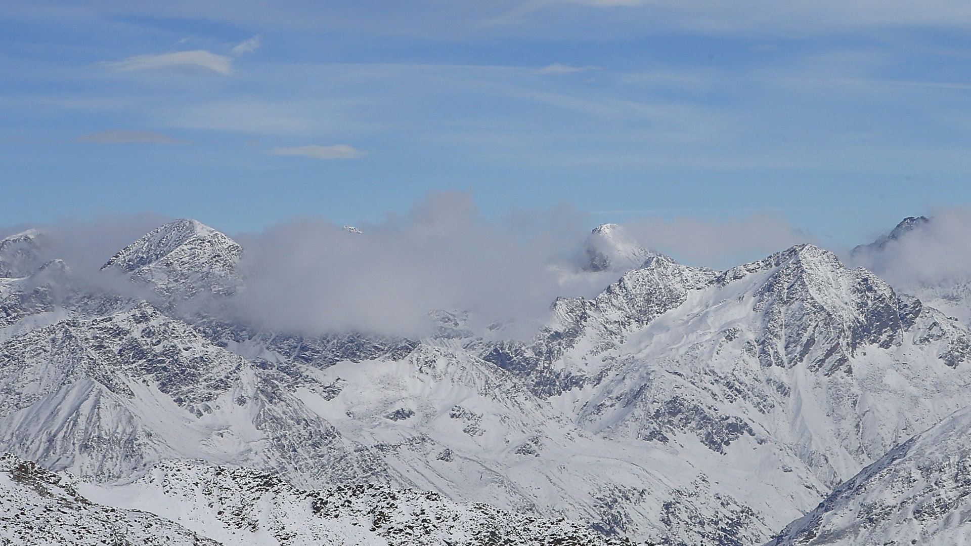 Der Rettenbachgletscher im Oktober 2012