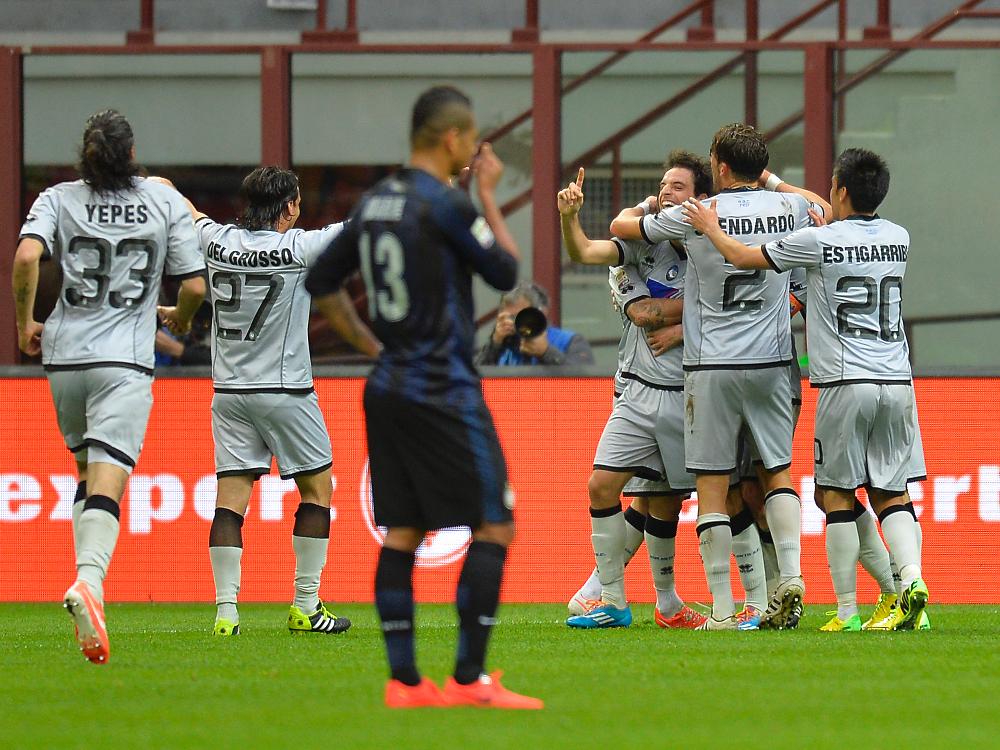 Inter verliert gegen Bergamo mit 1:2 Inter verliert gegen Bergamo mit 1:2
