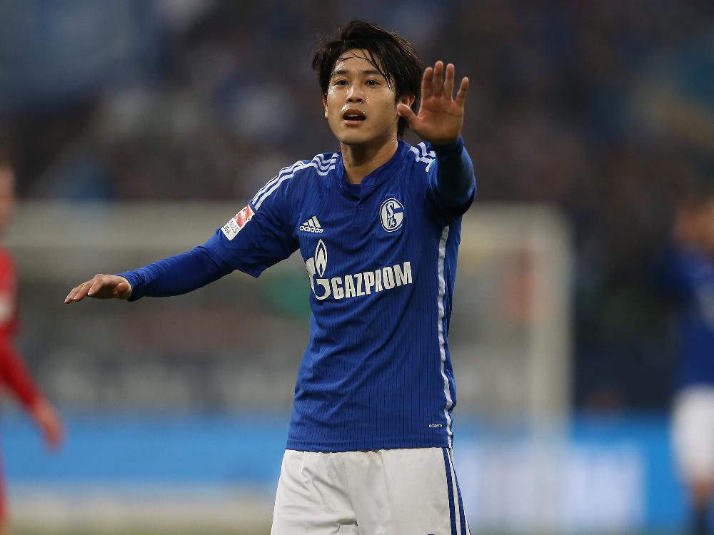 Schalker Uchida zurück im Mannschaftstraining Schalker Uchida zurück im Mannschaftstraining