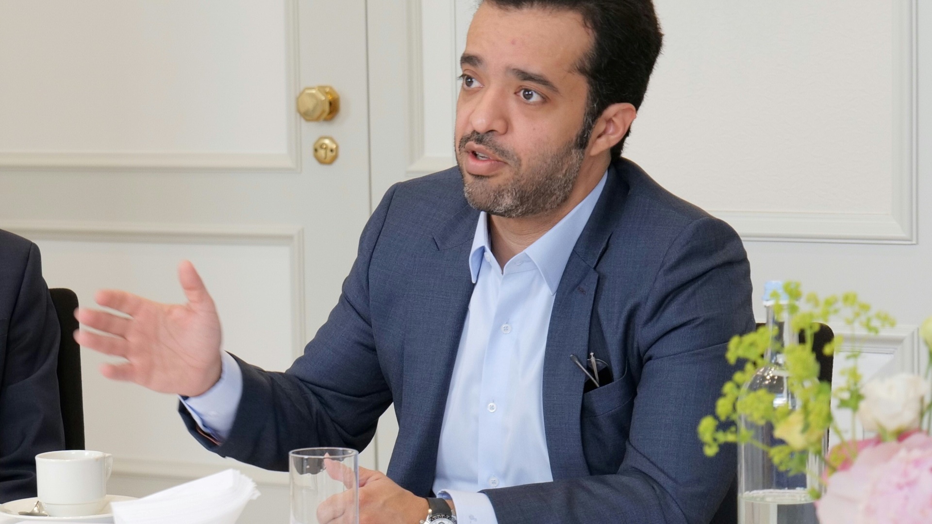 Freut sich über Touristen aus Deutschland: Al Kharji Freut sich über Touristen aus Deutschland: Al Kharji