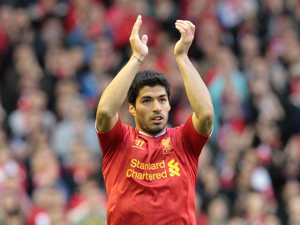 Luis Suárez hat seinen Vertrag bei Liverpool verlängert