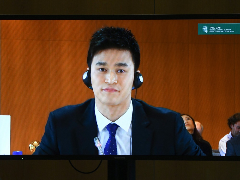 Urteil gegen Sun Yang aufgehoben Urteil gegen Sun Yang aufgehoben