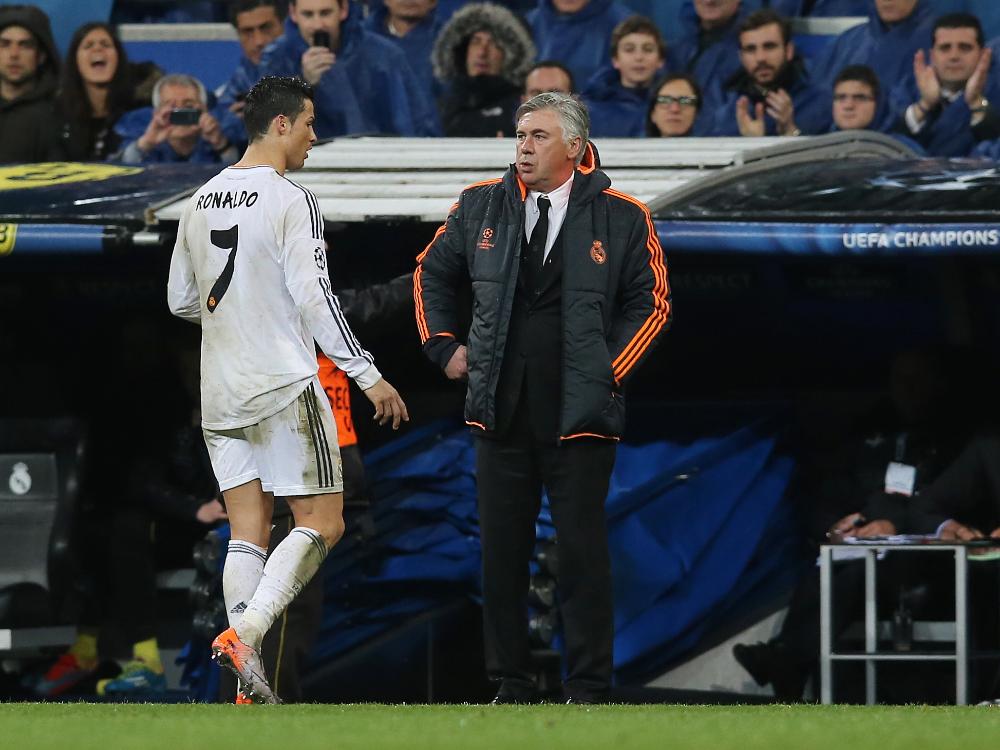 Carlo Ancelotti schont Cristiano Ronaldo für den BVB