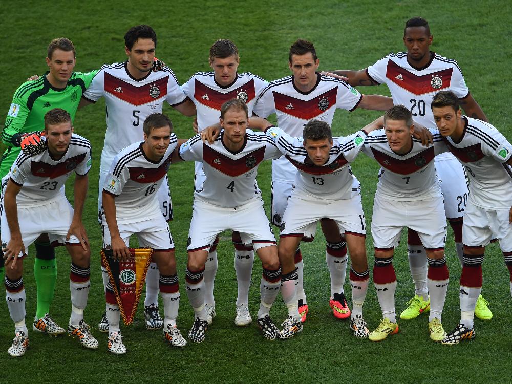 Die deutsche Nationalmannschaft bleibt auf Platz eins