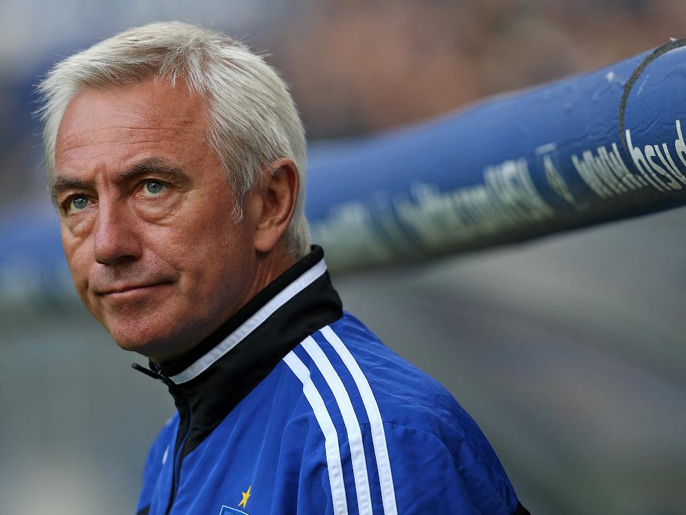 HSV-Coach Bert van Marwijk braucht dringend einen Sieg HSV-Coach Bert van Marwijk braucht dringend einen Sieg