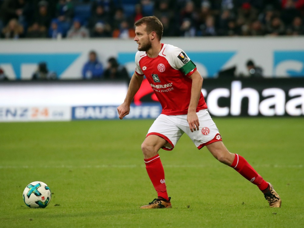 Daniel Brosinski trifft für Mainz gegen Koblenz