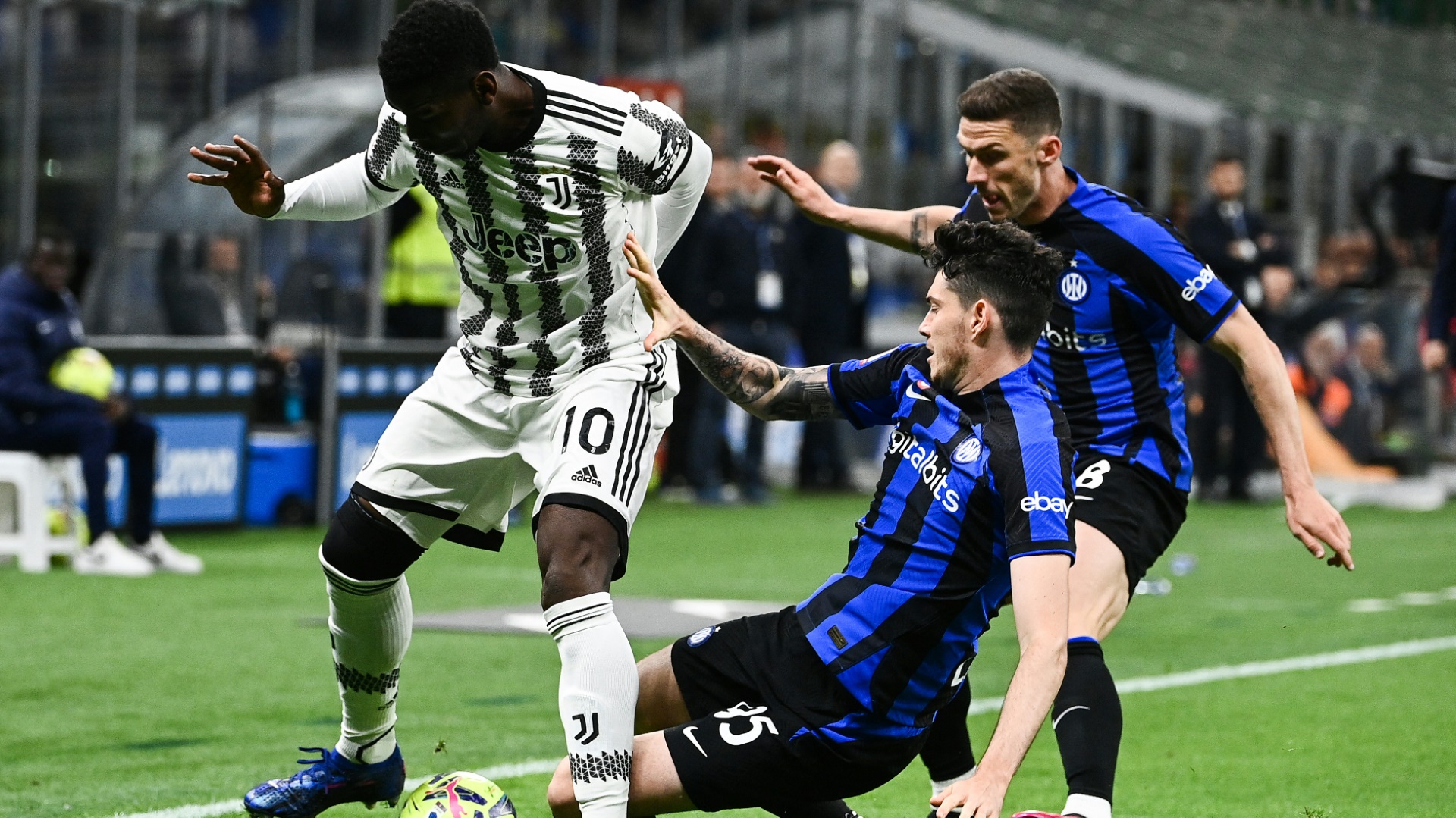 Italiens Fußball-Rekordmeister Juventus verlor im Pokal-Halbfinale gegen Inter