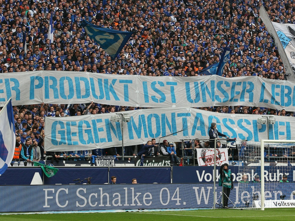 Auch auf Schalke und andernorts unbeliebt: Montagsspiele
