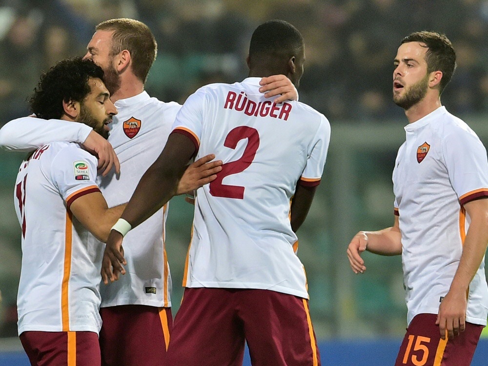 Antonio Rüdiger und die AS Roma dürfen jubeln