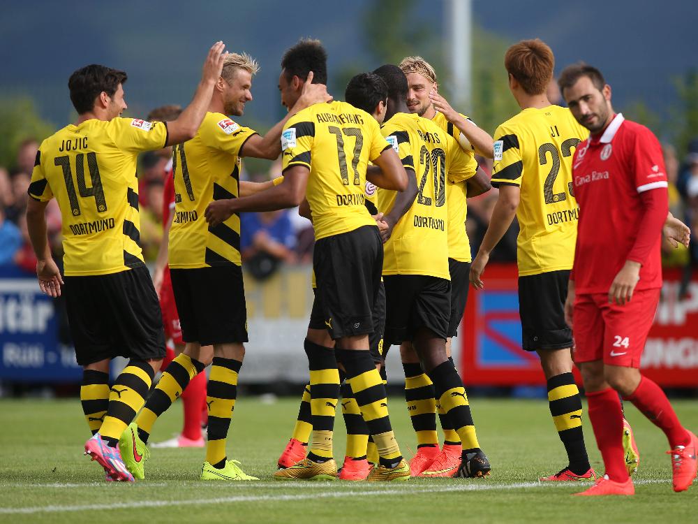 Dortmund gelingt hoher Sieg im Testspiel in der Schweiz