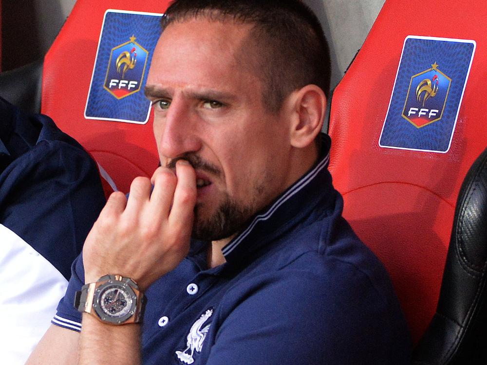 Bitter: Die WM findet ohne Franck Ribéry statt
