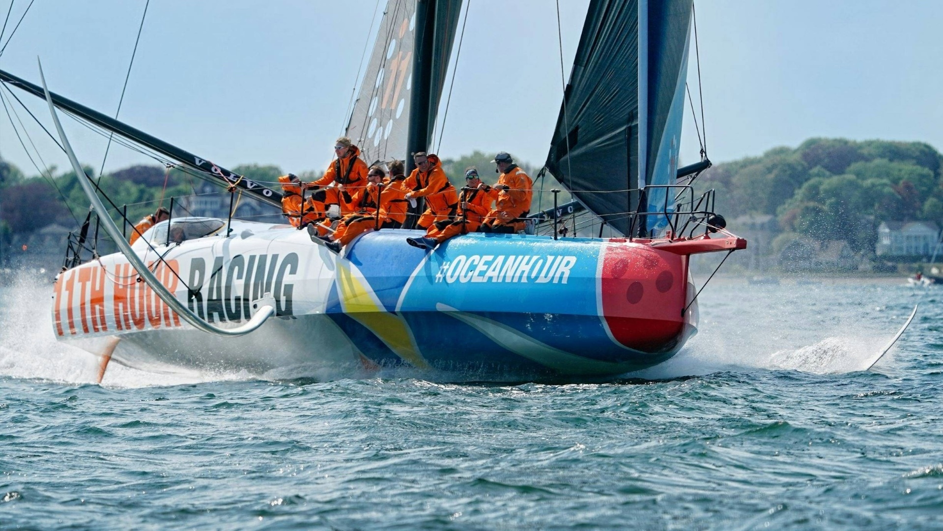 11th Hour Racing stieß beim Ocean Race wohl mit einem Meerestier zusammen