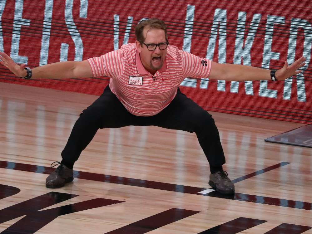 Nurse bleibt Trainer der Toronto Raptors Nurse bleibt Trainer der Toronto Raptors