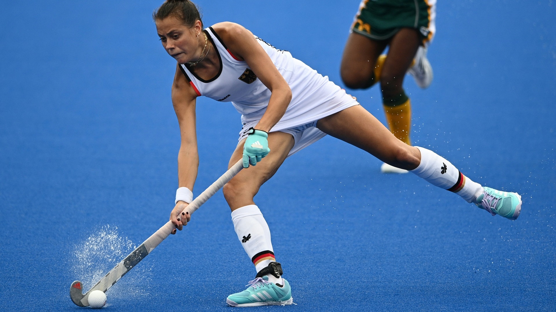 Selin Oruz traf gegen Chile zur Führung für die deutschen Hockey-Frauen