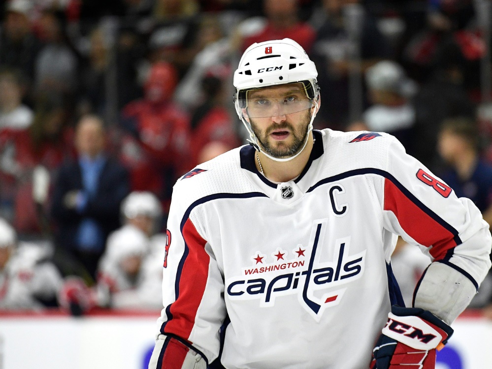 Capitals-Superstar Alex Ovechkin muss zittern Capitals-Superstar Alex Ovechkin muss zittern