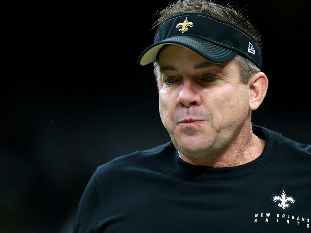 Sean Payton wurde positiv auf das Coronavirus getestet Sean Payton wurde positiv auf das Coronavirus getestet