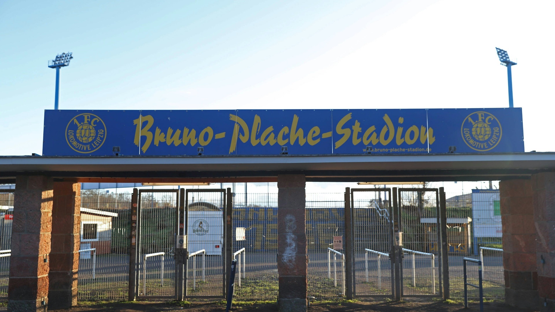 Heimat von Lok Leipzig: das Bruno-Plache-Stadion