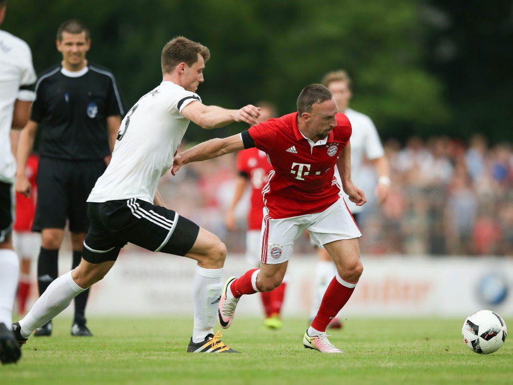 Ribéry brachte die Bayern in Führung