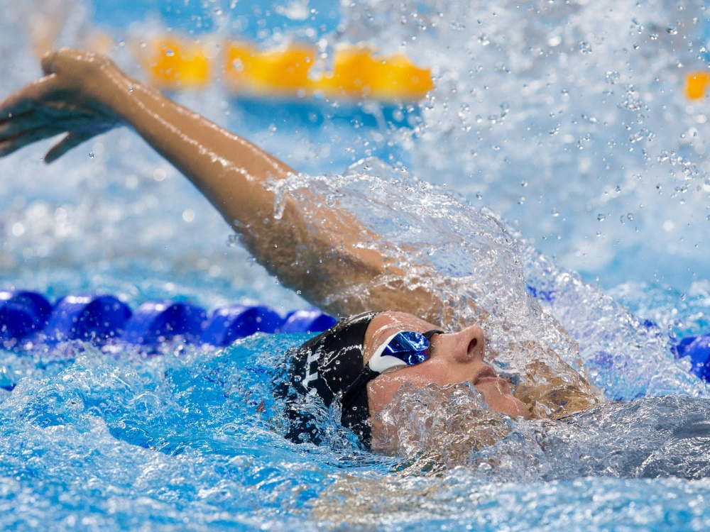 Para-Schwimmerin Schott erzielt eine Weltrekord-Zeit über 200m Rücken Para-Schwimmerin Schott erzielt eine Weltrekord-Zeit über 200m Rücken