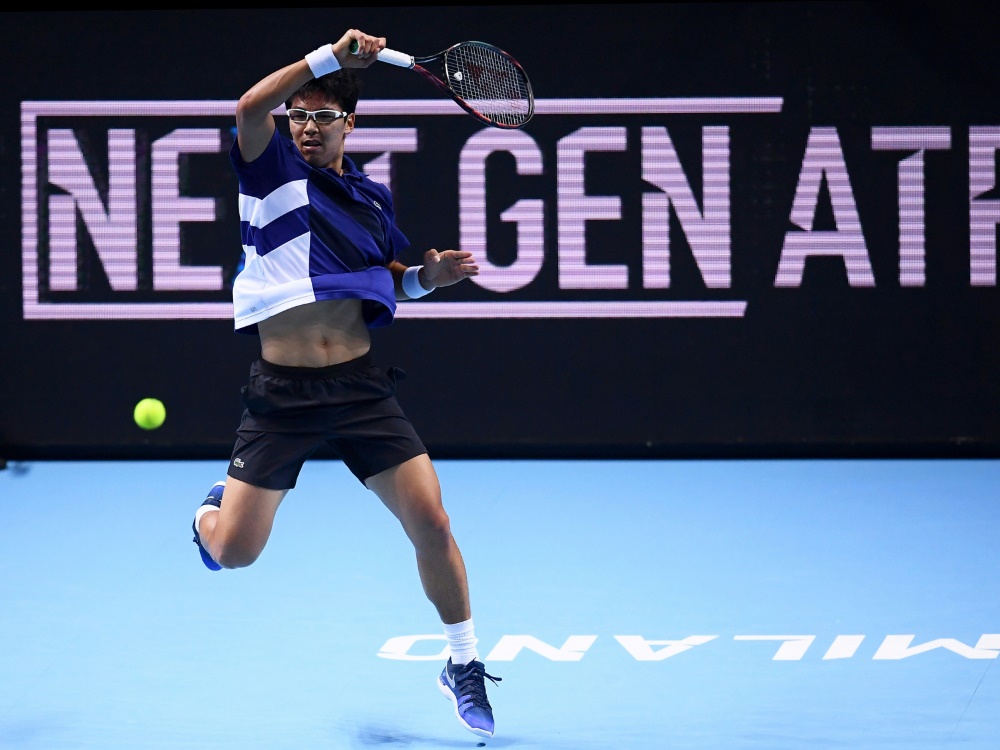 Chung Hyeon gewinnt "NextGen"-Final Chung Hyeon gewinnt "NextGen"-Final