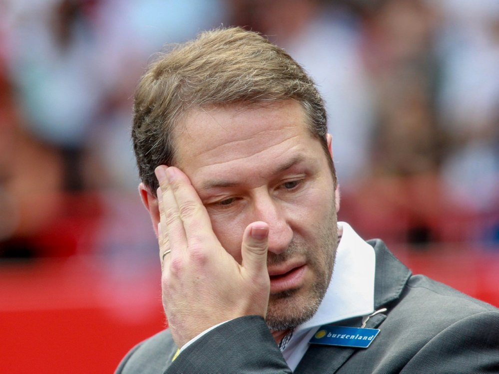 Niederlage gegen Dänemark: Österreichs Coach Franco Foda