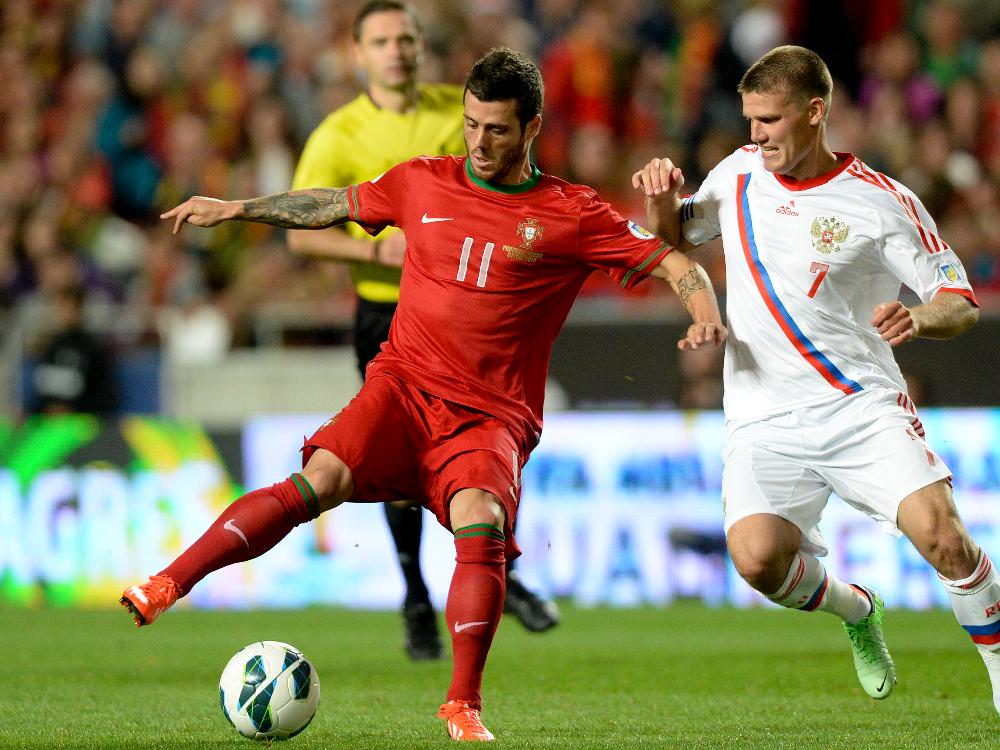 Vieirinha (l.) fährt mit Portugal zur WM Vieirinha (l.) fährt mit Portugal zur WM