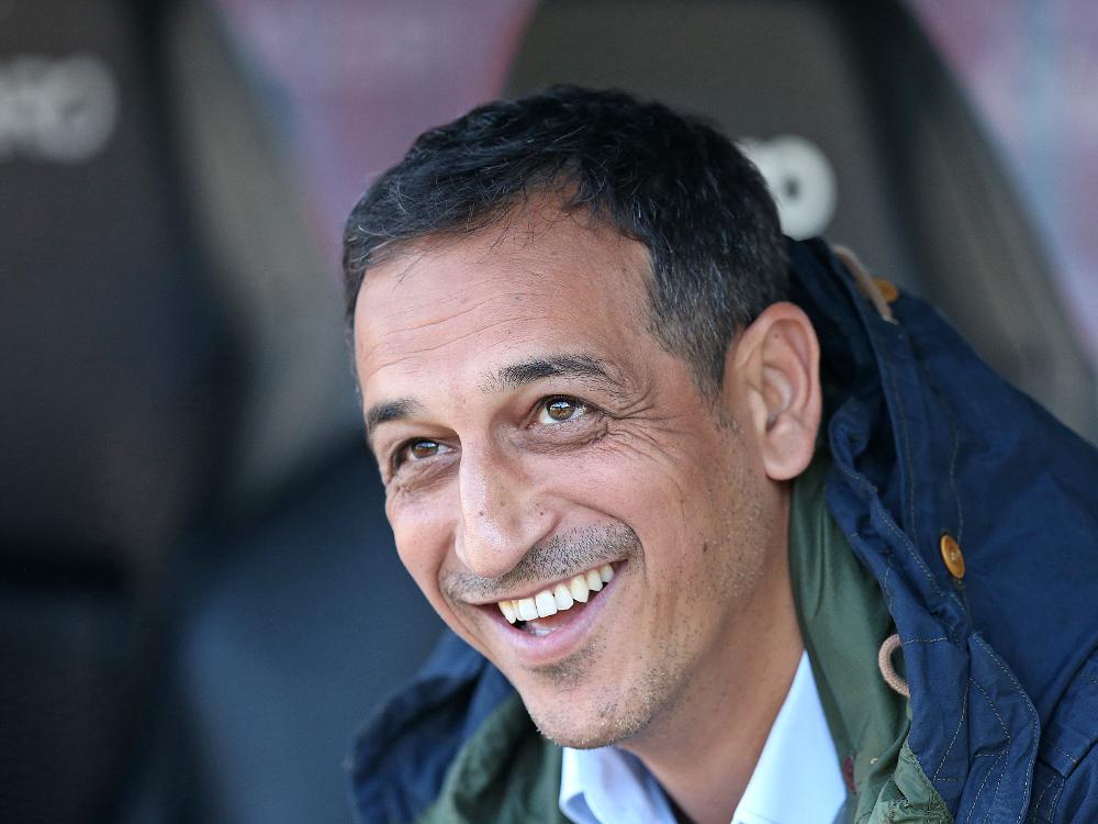 Rachid Azzouzi arbeitet an der Rückkehr von Maximilian Beister Rachid Azzouzi arbeitet an der Rückkehr von Maximilian Beister