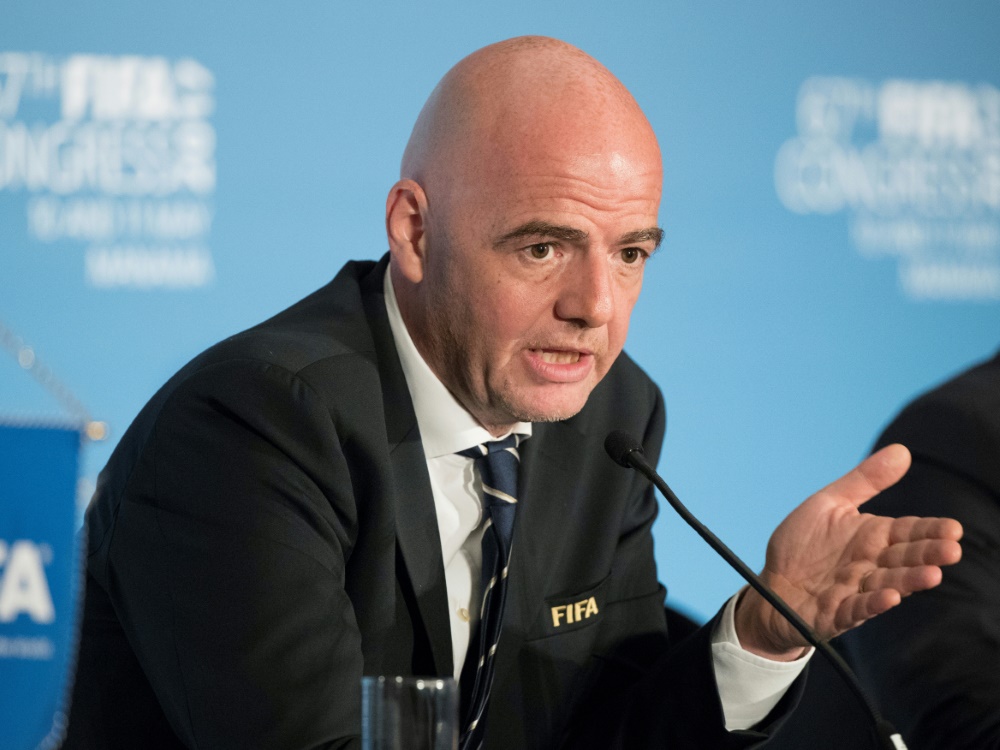 FIFA-Boss Infantino glaubt an eine Beruhigung der Lage in Katar