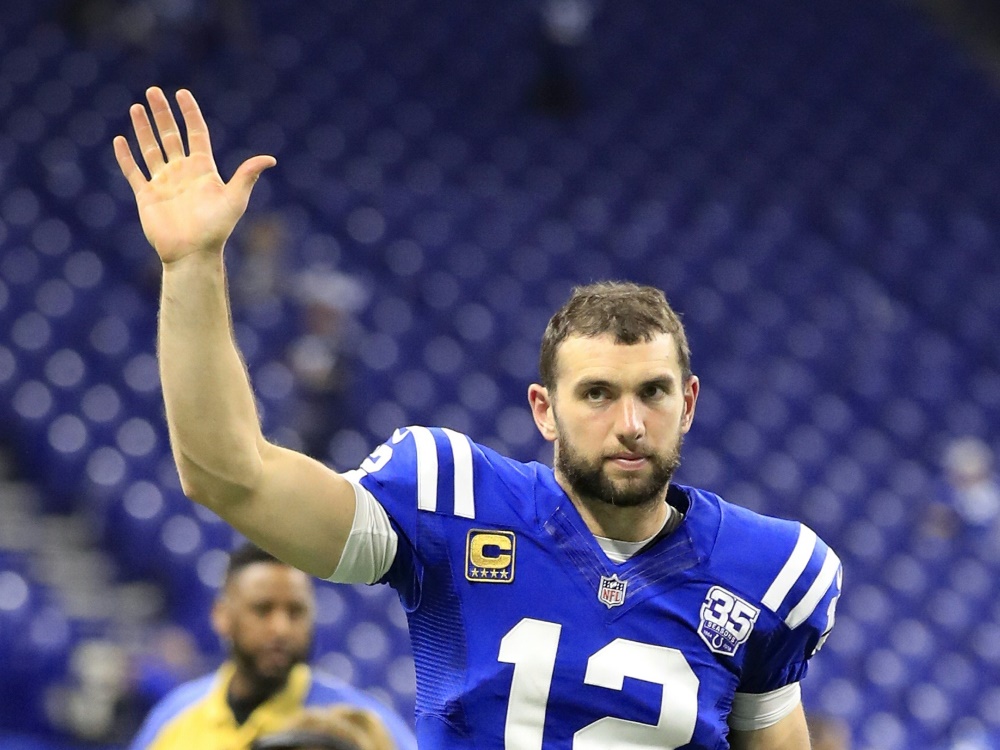 Colts-Quarterback Andrew Luck hört überraschend auf Colts-Quarterback Andrew Luck hört überraschend auf