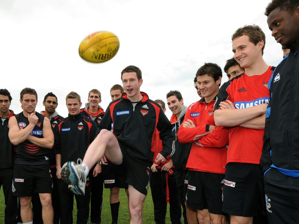 Pause im Aussie Rules Fotball Pause im Aussie Rules Fotball