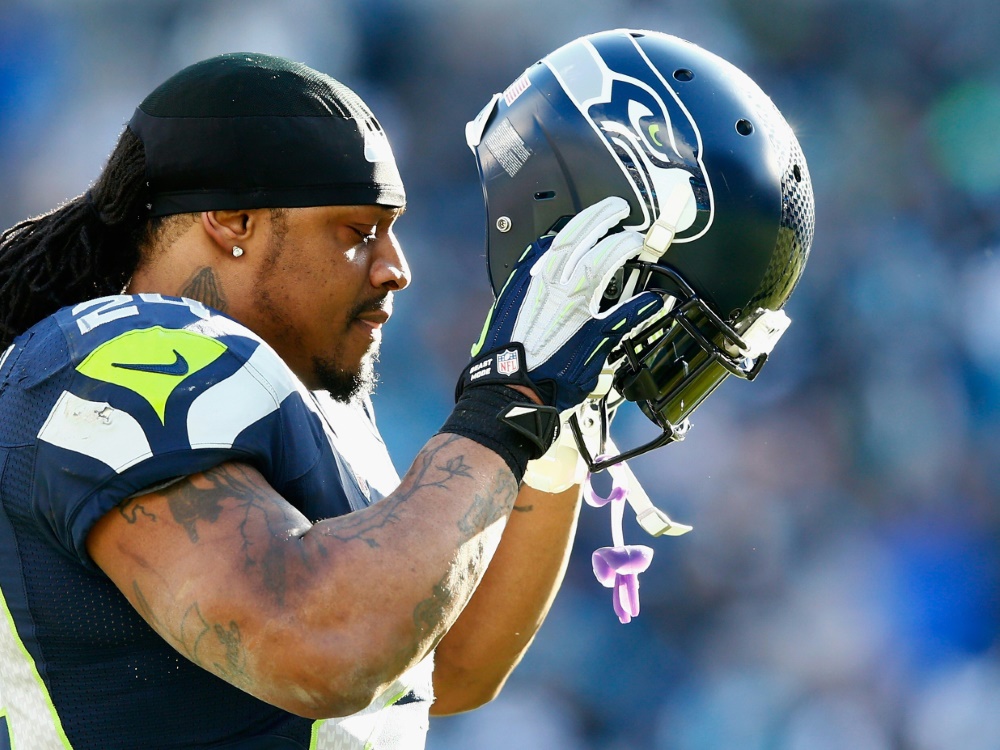 Marshawn Lynch hat womöglich seinen Rücktritt erklärt Marshawn Lynch hat womöglich seinen Rücktritt erklärt