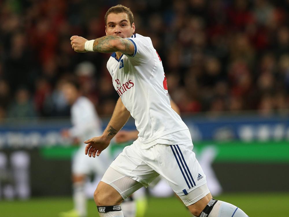 Bekommt einen Vertrag bis 2019: Pierre-Michel Lasogga Bekommt einen Vertrag bis 2019: Pierre-Michel Lasogga