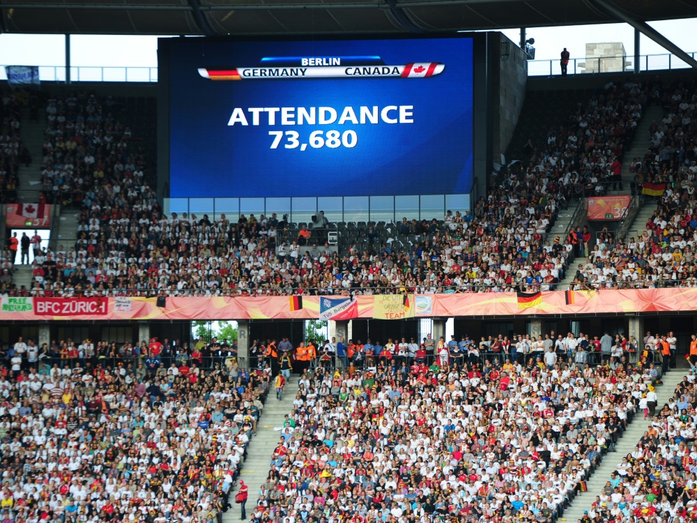 73.680 Zuschauer sahen das WM-Eröffnungsspiel 2011