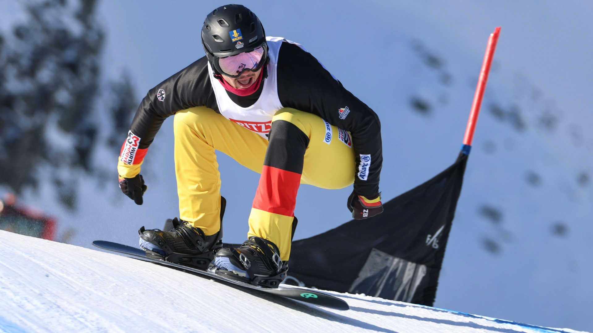 Snowboardcrosser Leon Beckhaus wurde bester Deutscher