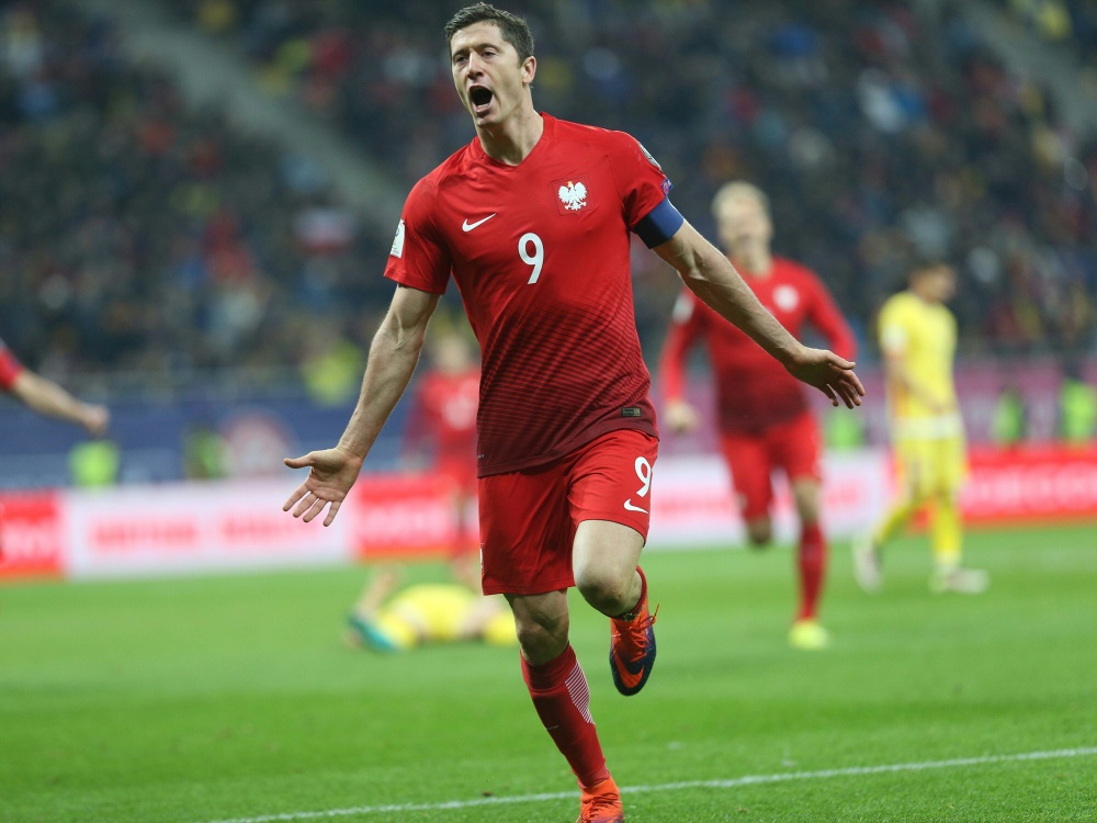 Matchwinner Robert Lewandowski schießt Polen zum Sieg