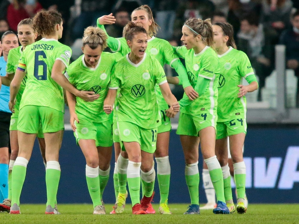 Wolfsburg gewann das Spiel souverän mit 3:0