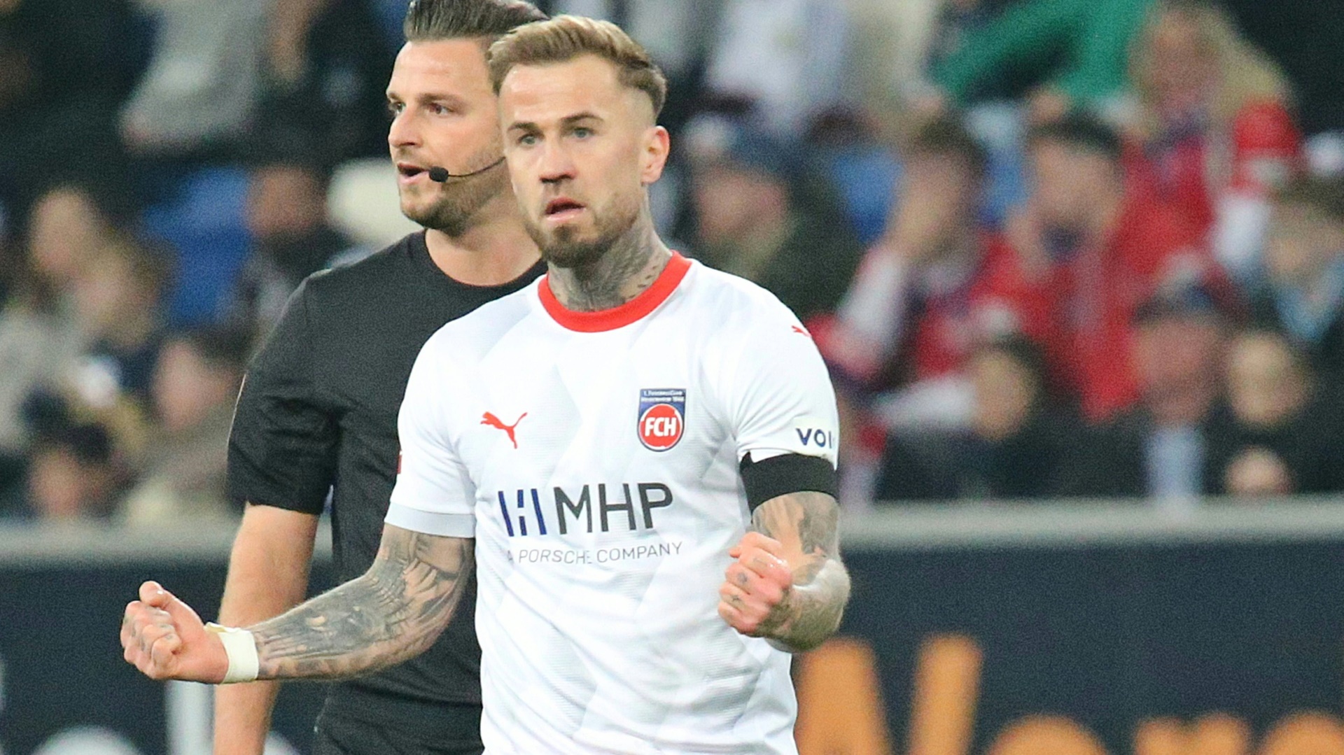 Niklas Dorsch steht mit Heidenheim auf dem 18. Platz in der Bundesliga Niklas Dorsch steht mit Heidenheim auf dem 18. Platz in der Bundesliga
