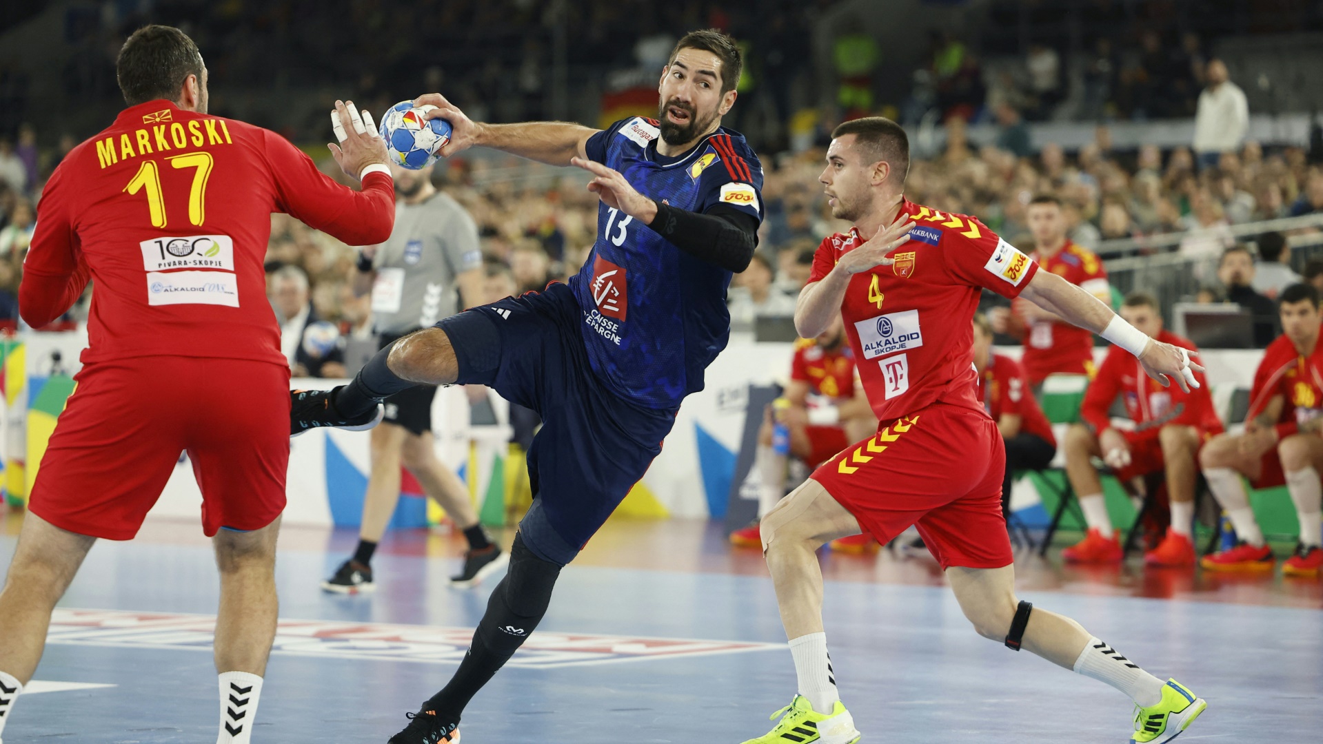 Frankreichs Handball-Star Nikola Karabatic will Deutschlands EM-Team ärgern Frankreichs Handball-Star Nikola Karabatic will Deutschlands EM-Team ärgern