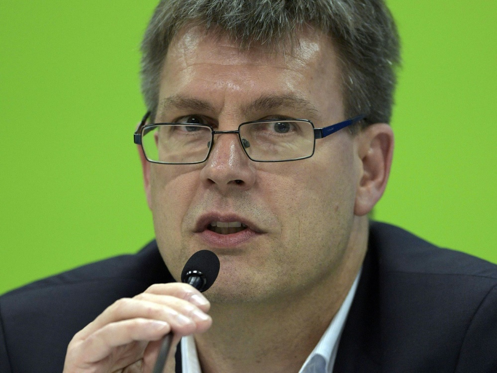Präsident Weikert vom Tischtennis-Weltverband ITTF Präsident Weikert vom Tischtennis-Weltverband ITTF