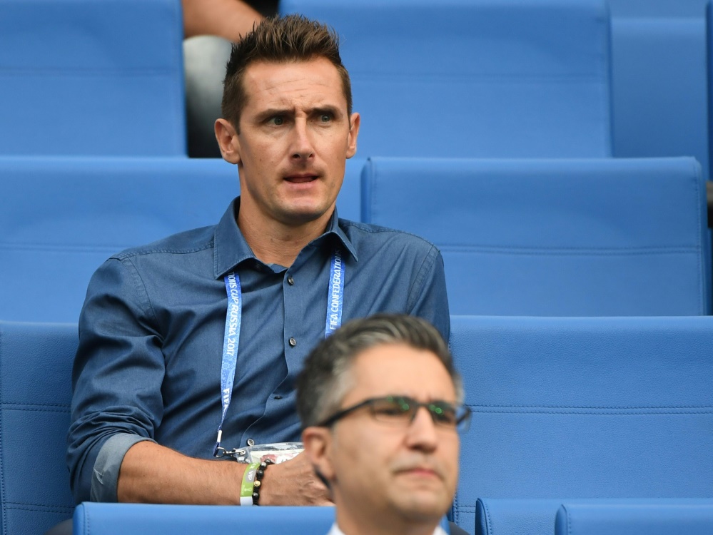 Miroslav Klose auf Tour mit den Bayern
