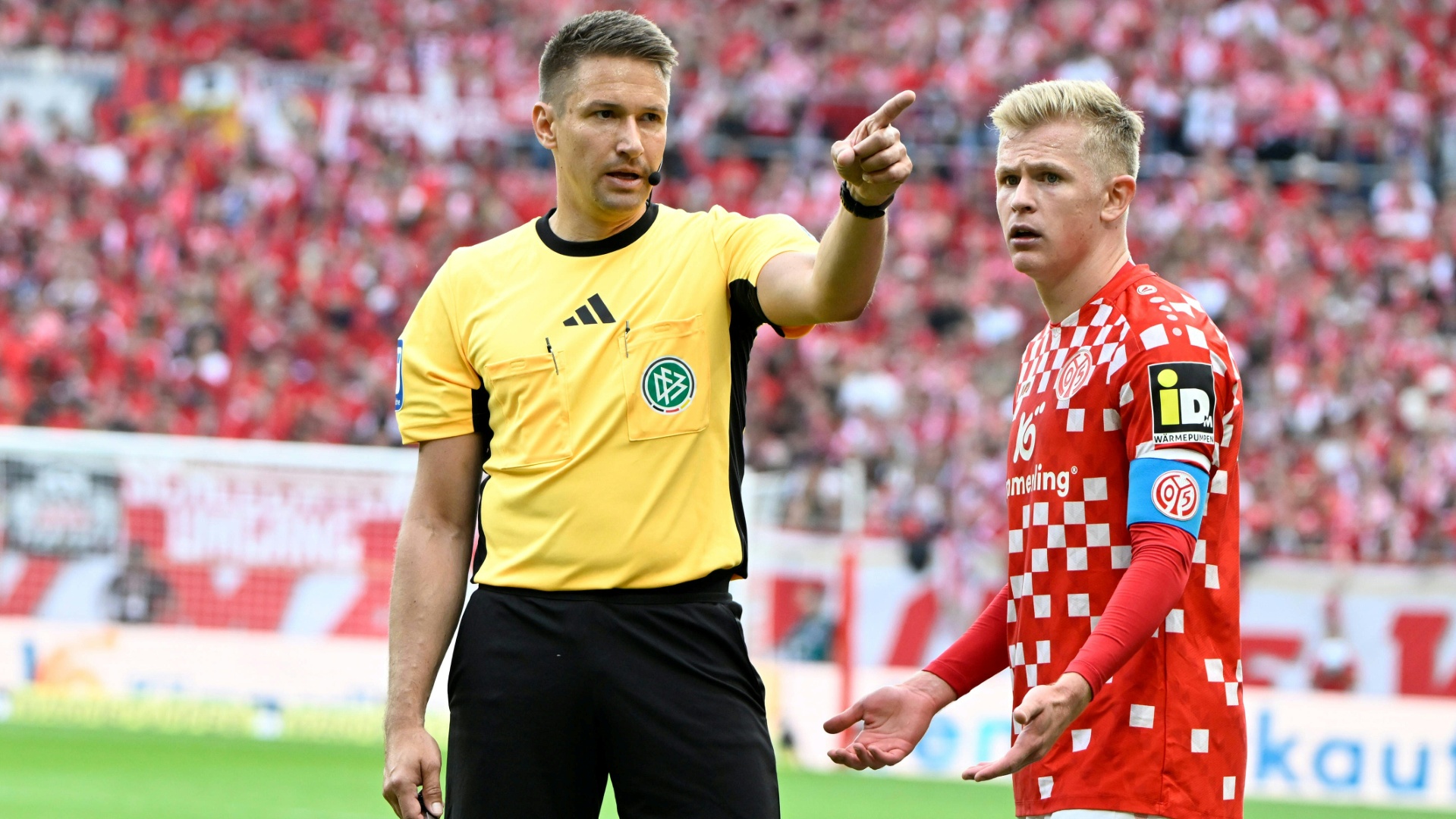 Wieder nix: Mainz bekam vier Tore aberkannt Wieder nix: Mainz bekam vier Tore aberkannt