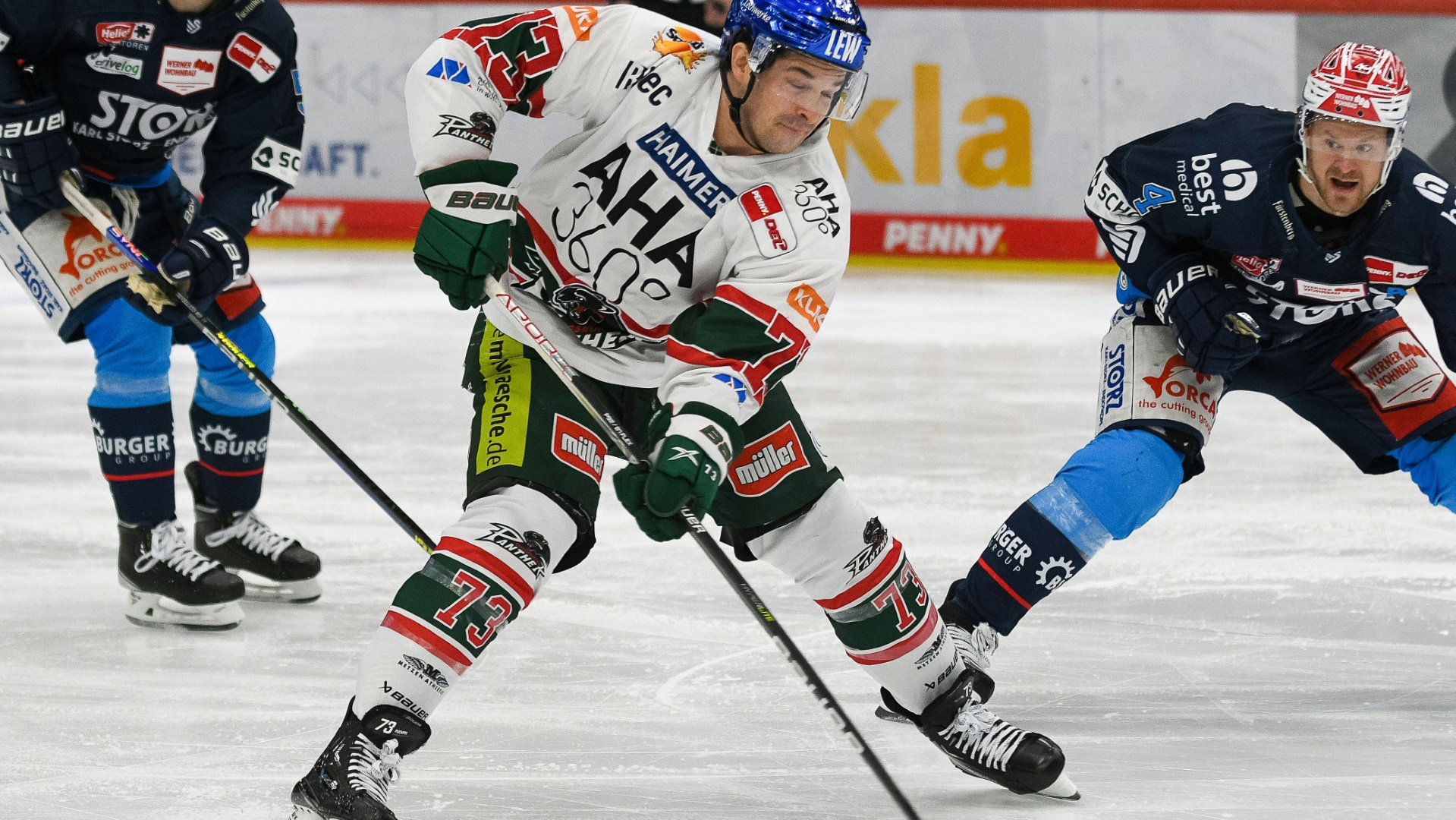 Eishockey-Star Matt Puempel spielt seit 2021 für das DEL-Team Augsburger Panther